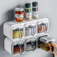 Wall Mounted Kitchen Seasoning Box – Condiment & Spice Storage Organiser